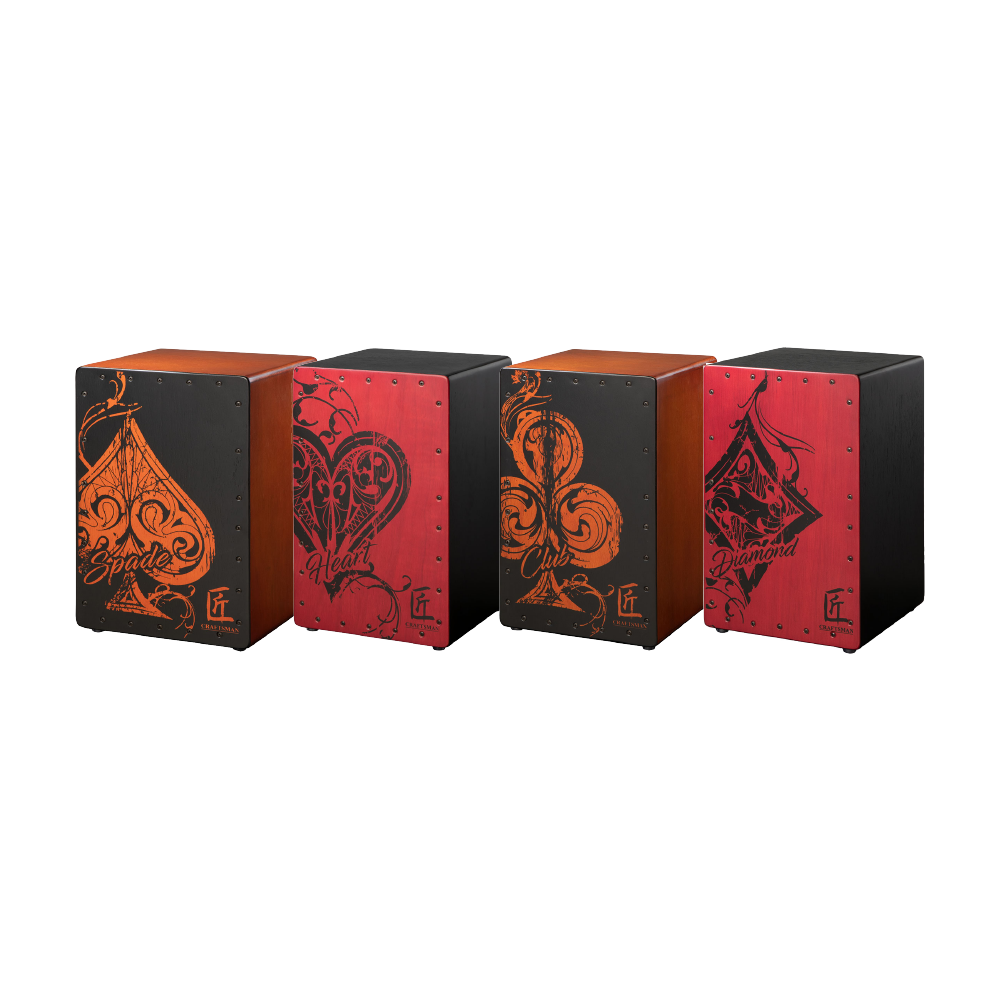 匠 匠 / C-CJ3 撲克木箱鼓 (4色) — 三峽鼓 / 打擊