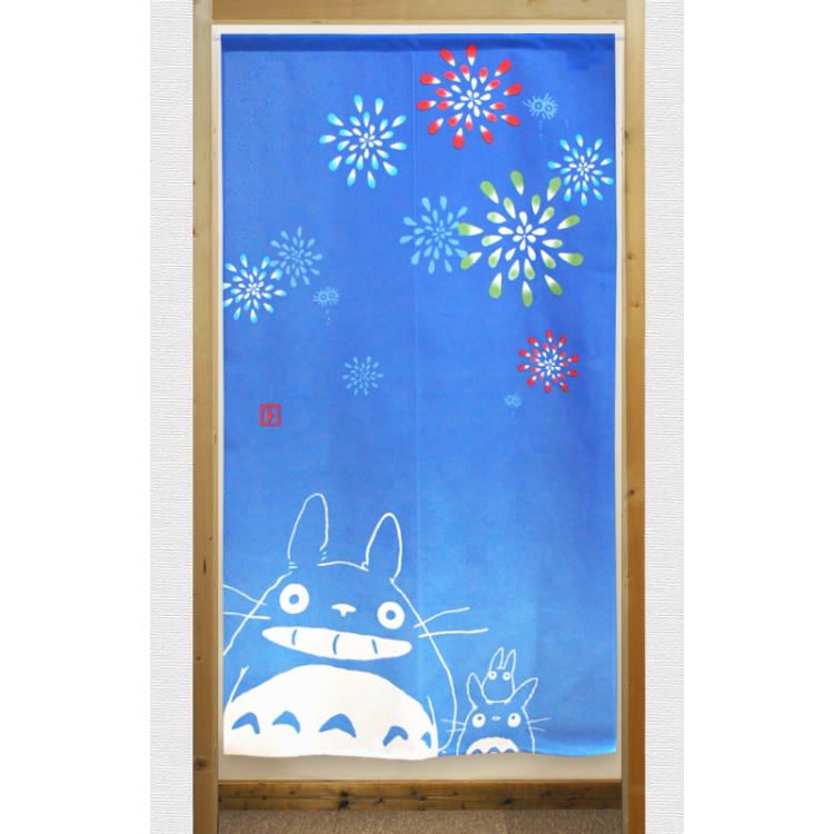 吉卜力龍貓門簾 85 x 150 cm 夏之印記 #CM23D-11574