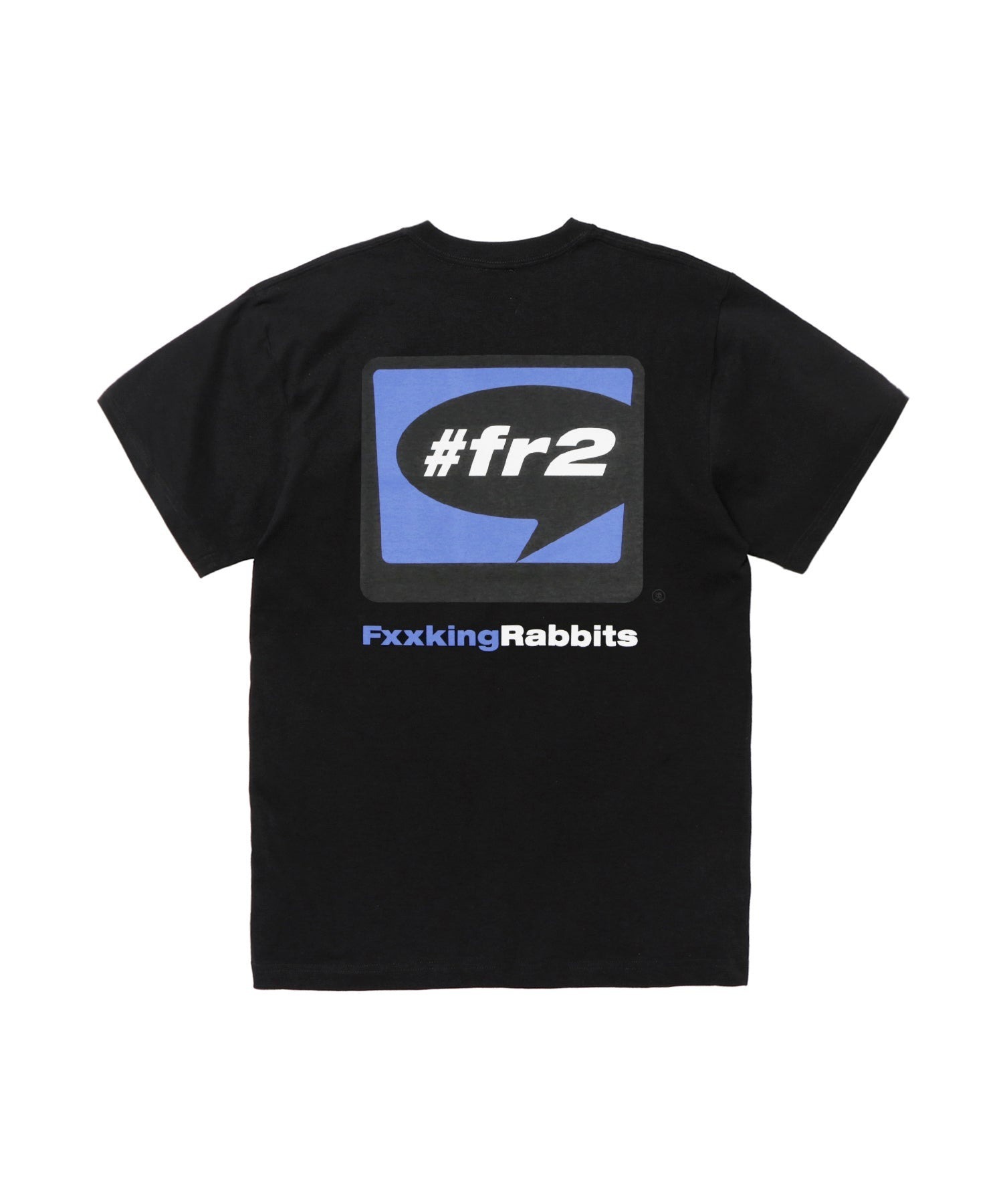 FR2 Player Logo Embroidery T-shirt TEE 黑短袖FRC2546-BK