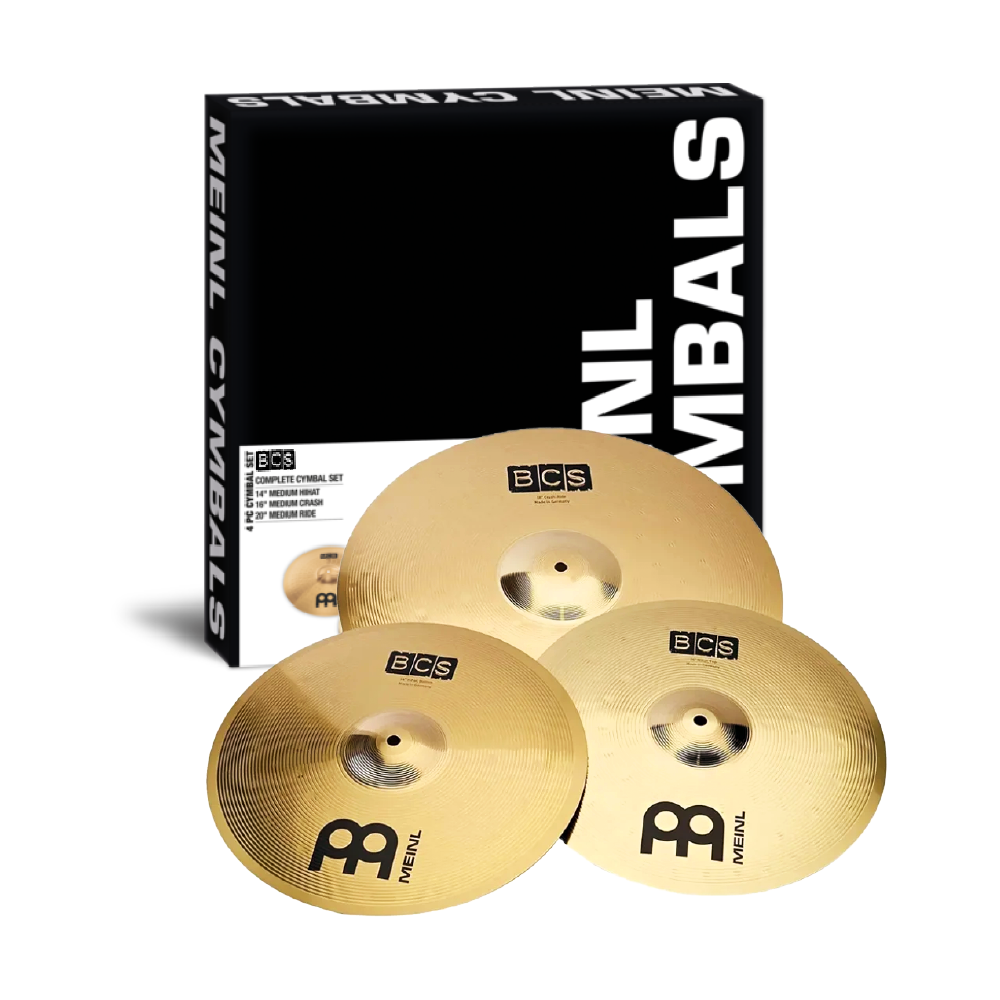 Meinl Meinl / BCS 4片銅鈸套組 — 三峽鼓 / 打擊｜YA! 玩音樂