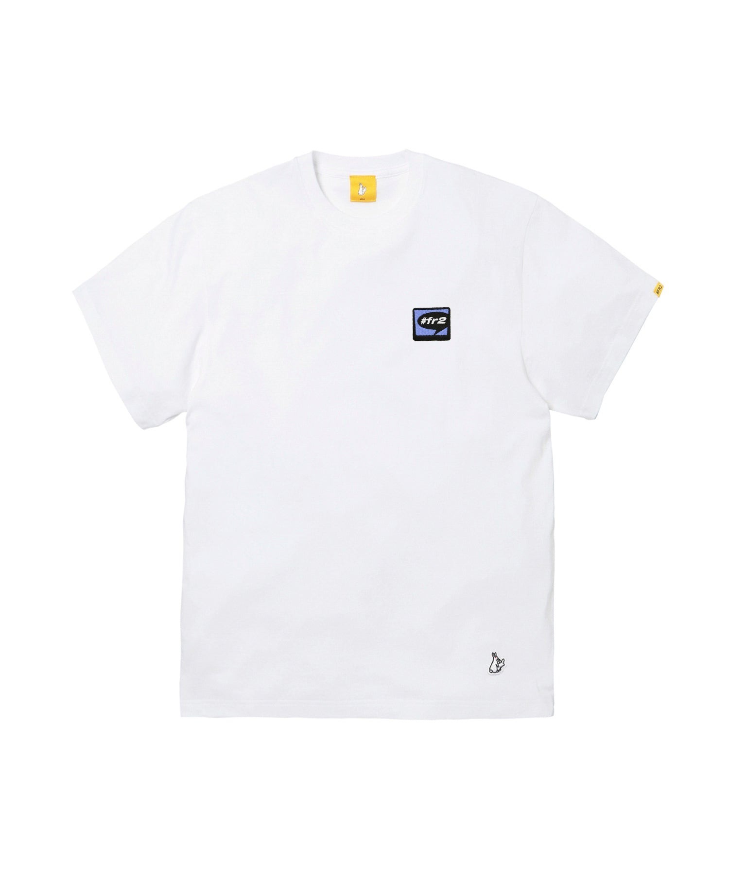 #FR2 Player Logo Embroidery T-shirt TEE 白 短袖 FRC2546-WE [台灣現貨]