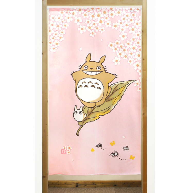 吉卜力龍貓門簾 85 x 150 cm 春風中 #CM23D-11573