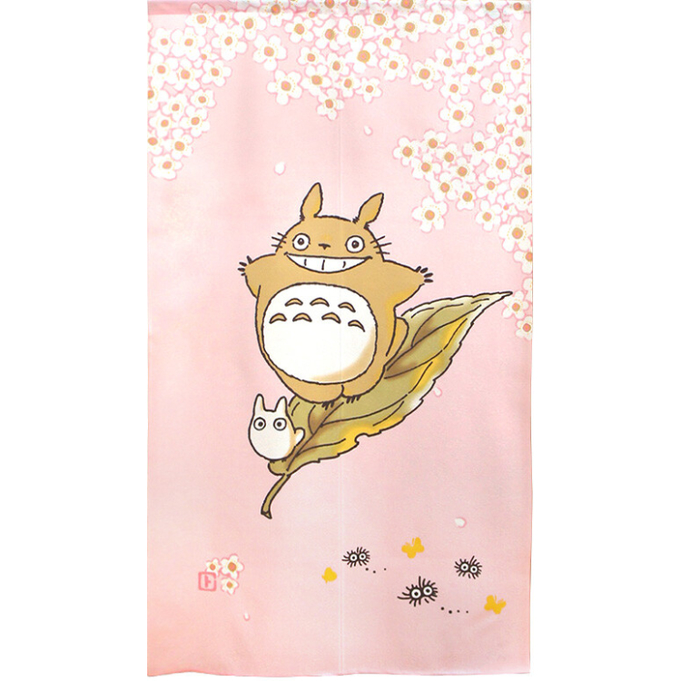 吉卜力龍貓門簾 85 x 150 cm 春風中 #CM23D-11573