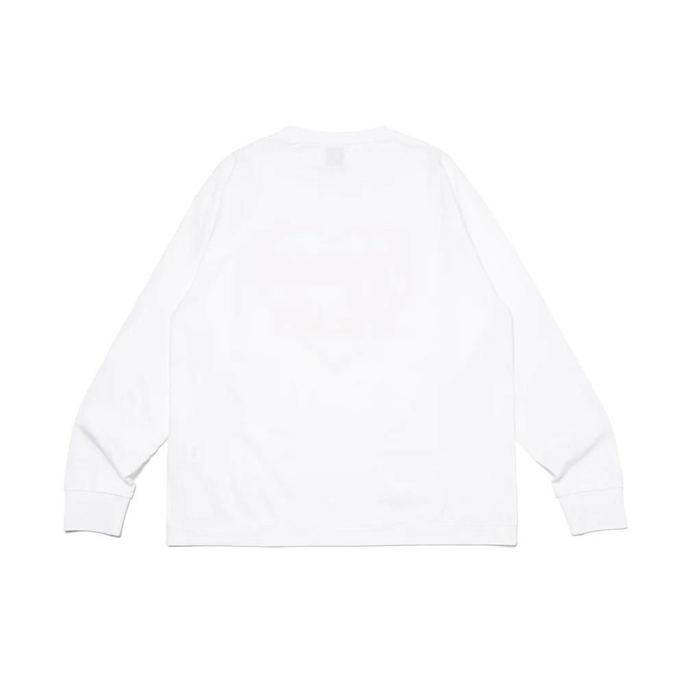 HM25CS046 HUMAN MADE HEART L/S T-SHIRT 愛心胸前薄長