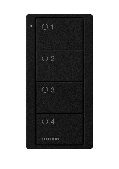 LUTRON PICO 無線控制 PQ2-4B-TBL-L41（適用於燈光 - 4 組切換）