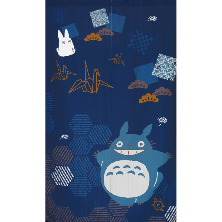 吉卜力龍貓門簾 85 x 150 cm 鶴龜祝壽 #CM23D-11075