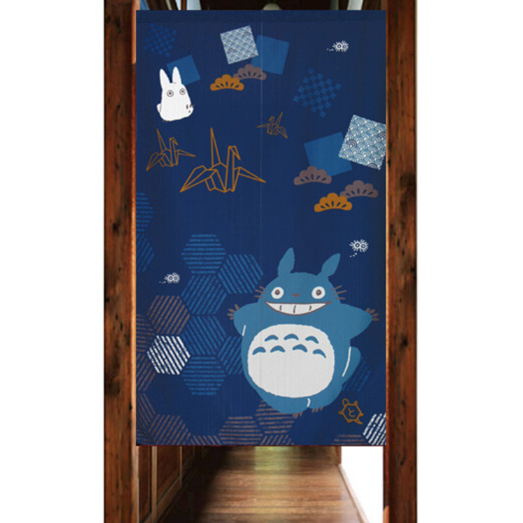 吉卜力龍貓門簾 85 x 150 cm 鶴龜祝壽 #CM23D-11075