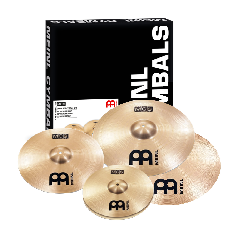 Meinl Meinl / MCS 5片銅鈸套組 (多送一片18吋Crash) — 三峽鼓 / 打擊｜YA! 玩音樂
