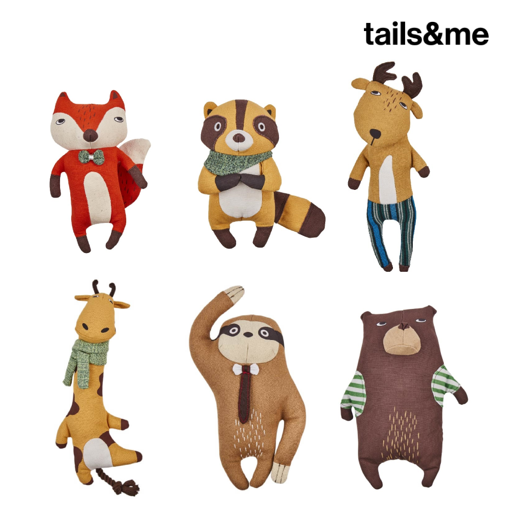 tails&me 尾巴與我 | 森林動物系列-填充玩具