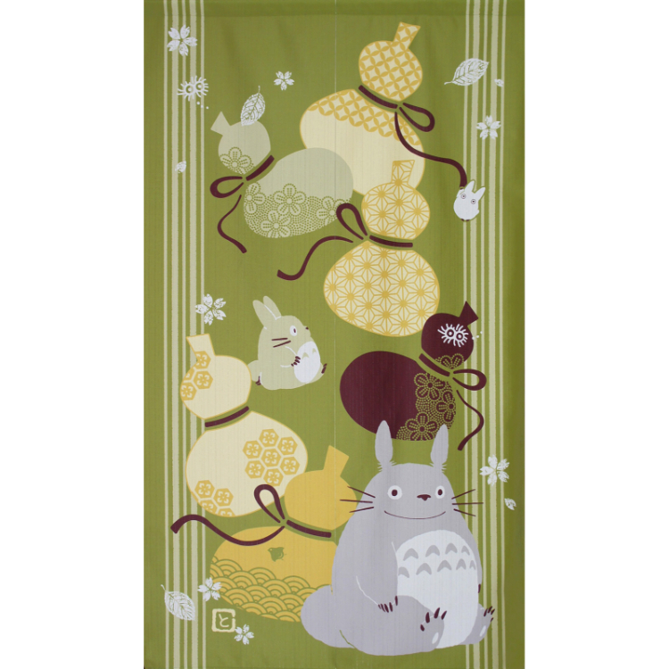 吉卜力龍貓門簾 85 x 150 cm 葫蘆招福 #CM23D-11076