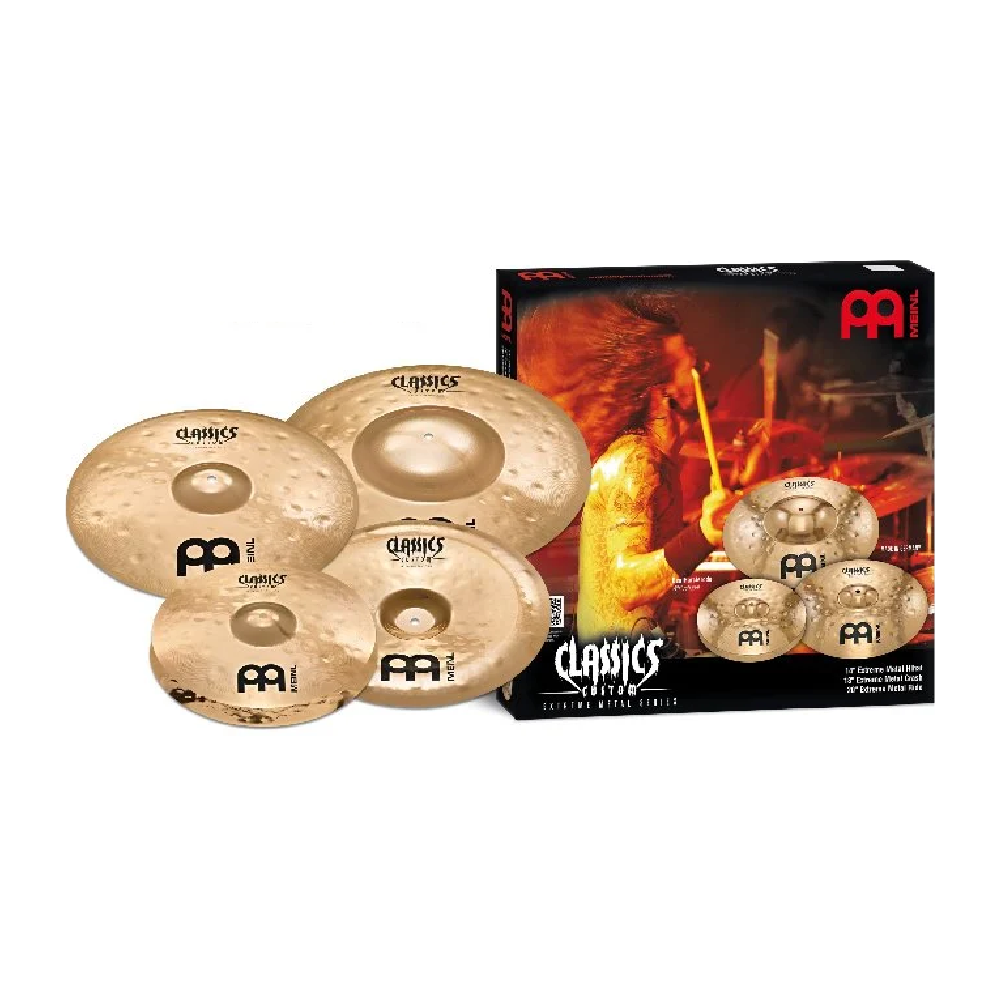 Meinl Meinl / CCEM480 5片裝銅鈸組 — 三峽鼓 / 打擊｜YA! 玩音樂