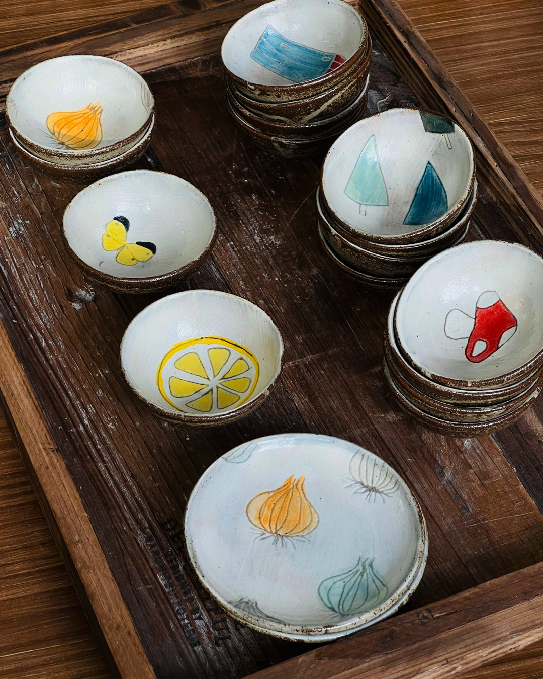 Fukushima craft Handmade mini bowl(7 styles)｜kinooto