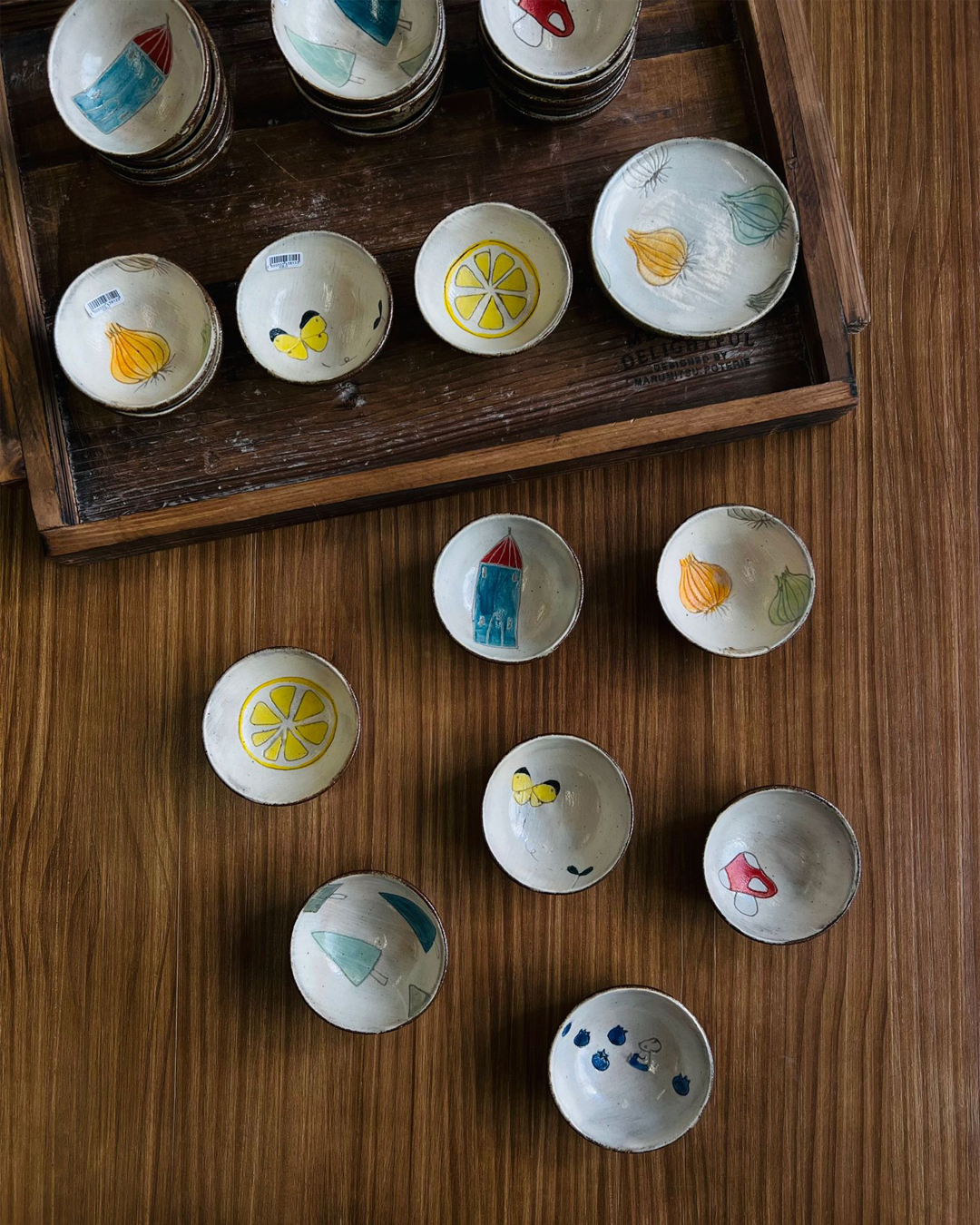 Fukushima craft Handmade mini bowl(7 styles)｜kinooto