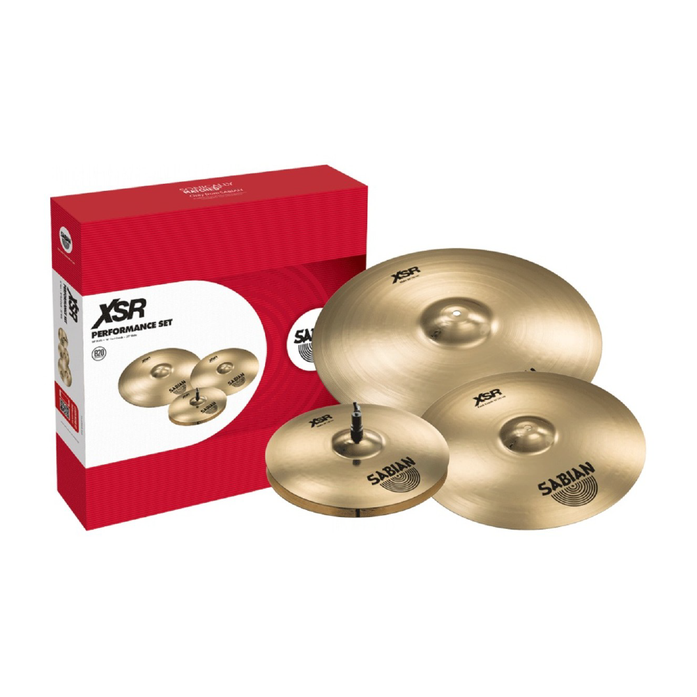 Sabian Sabian / XSR-PERFORMANCE SET 四片裝銅鈸組 — 三峽鼓 / 打擊｜YA! 玩音樂