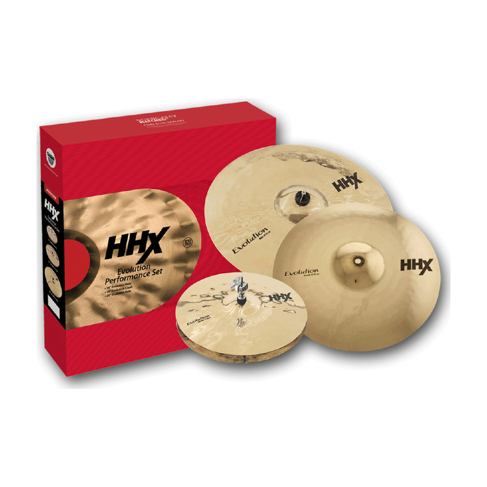Sabian Sabian / HHX Evolution Performance Set 五片裝銅鈸組 — 三峽鼓 / 打擊