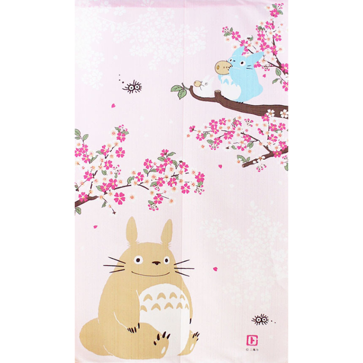 吉卜力龍貓門簾 85 x 150 cm 春日櫻花 #CM23D-10403