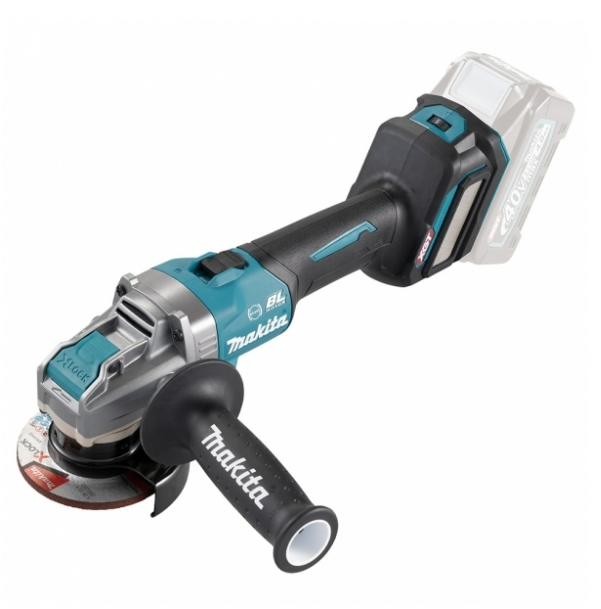 "MAKITA"牧田牌 充電式安全制角向磨光機 100mm(無碳刷)(鋰40V)