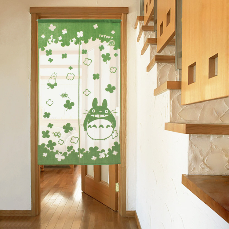 吉卜力龍貓門簾 85 x 150 cm 絨面龍貓 #CM23D-9327