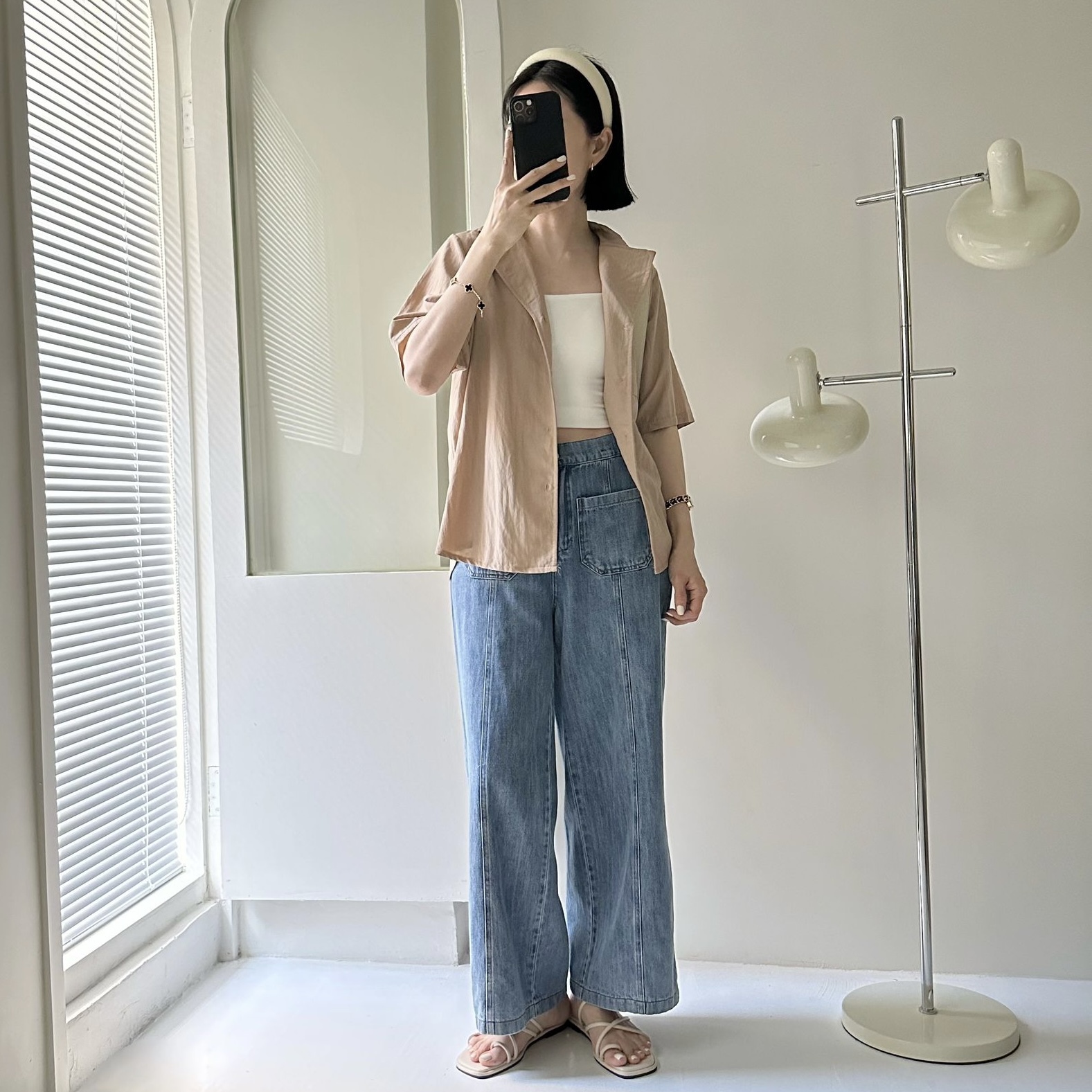 【BONNIE】胸小袋恤衫