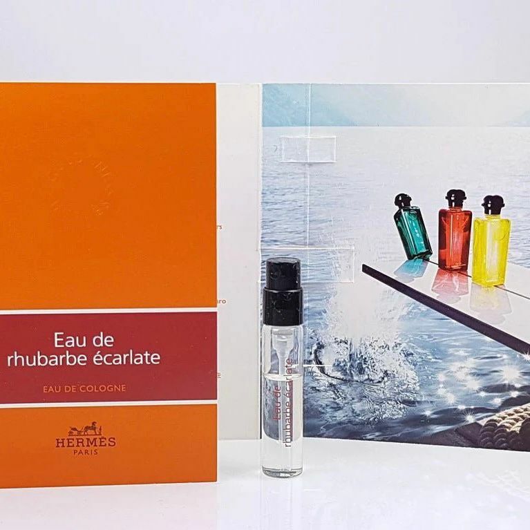 SU80358A Hermes Eau de Rhubarbe Ecarlate 香水2ml EDC 中性