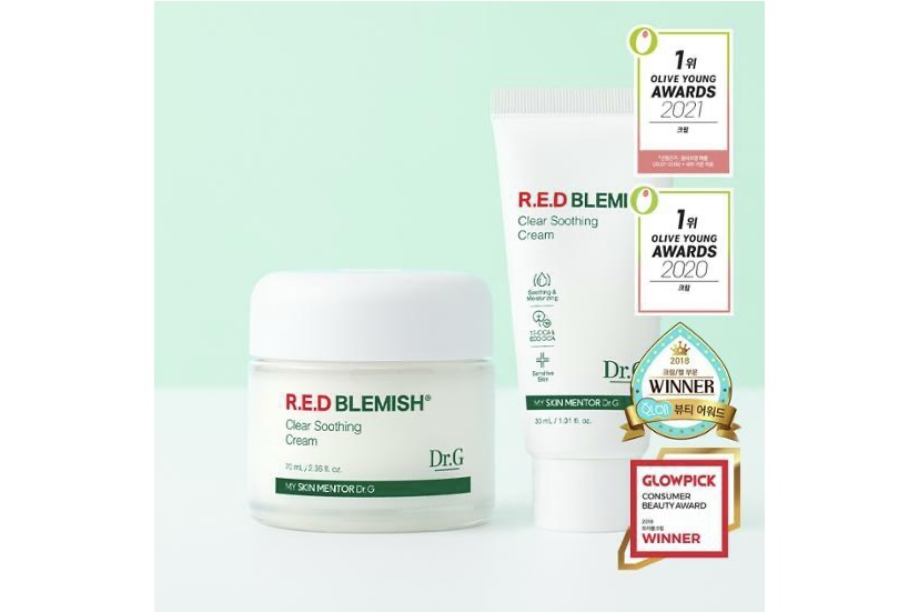 《Olive young連線》Dr.g soothing cream 70ml +30ml