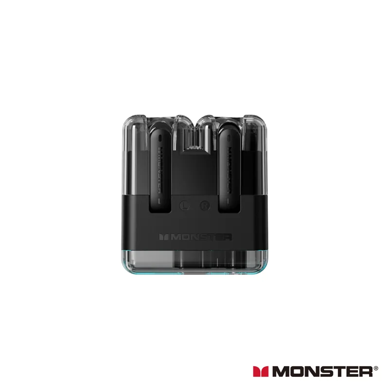 Monster Airmars XKT12 透明半入耳藍牙耳機