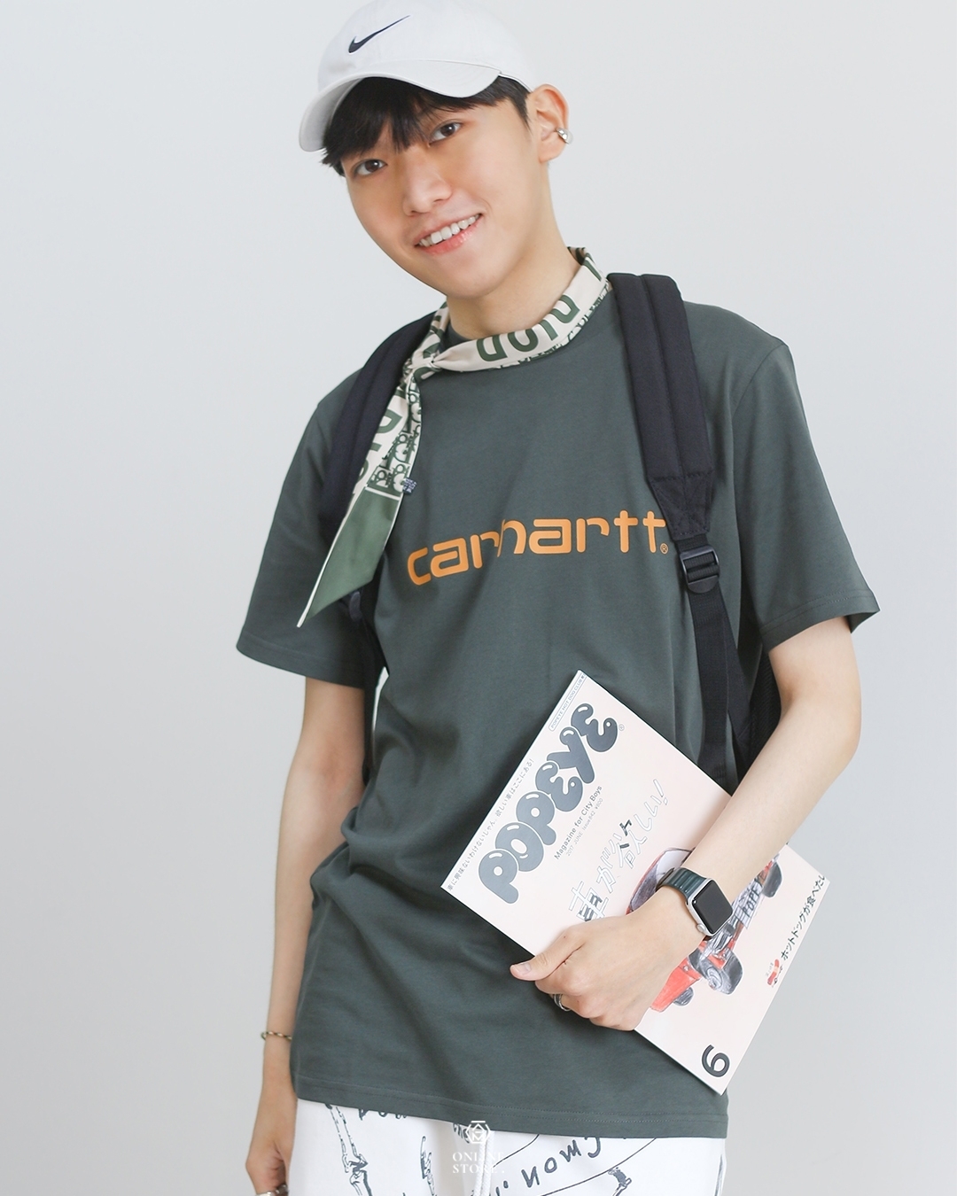 Carhartt WIP Script Tee 綠色T恤 (I031047-12C)