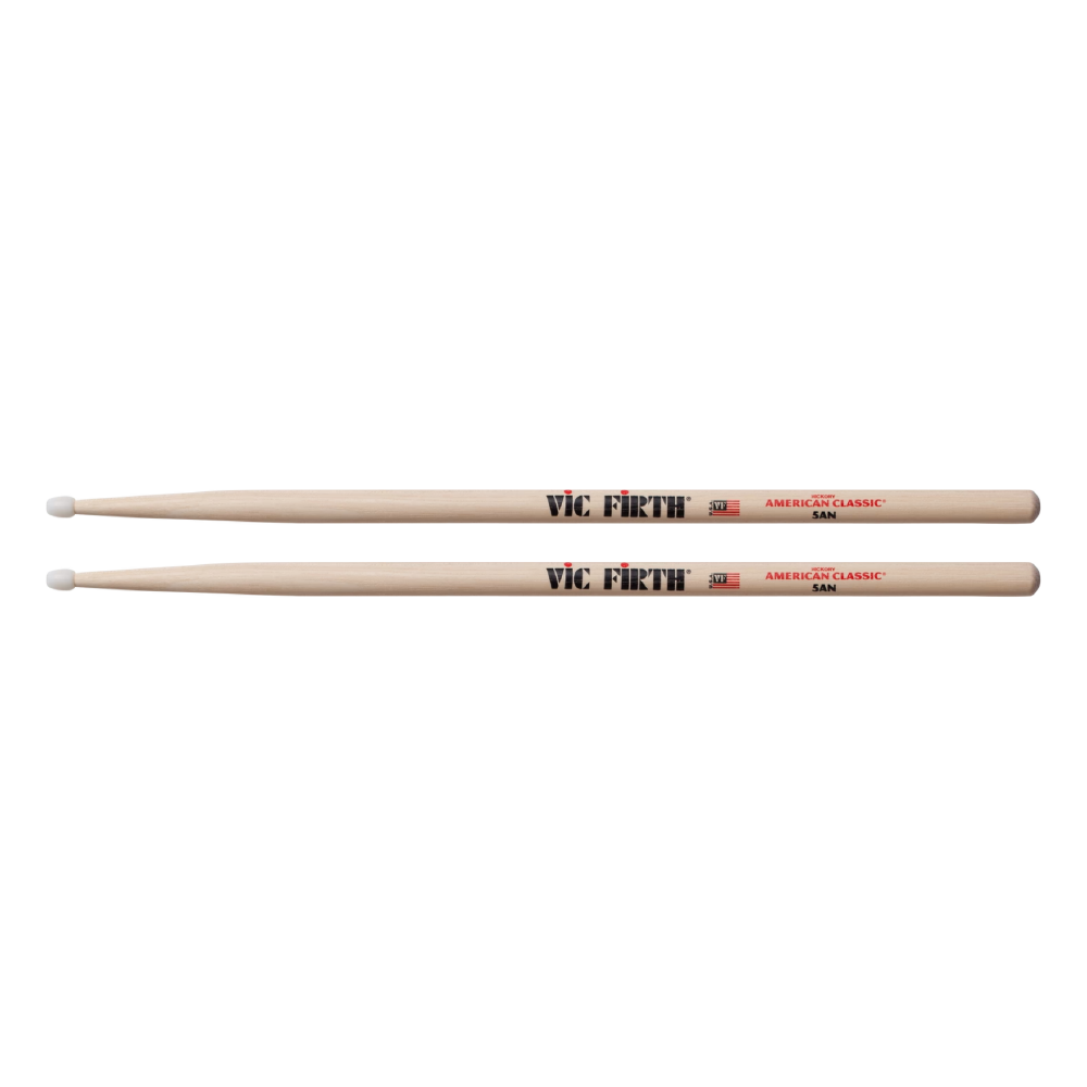 Vic Firth Vic Firth / 5AN 山胡桃木 尼龍頭 鼓棒 — 三峽鼓 / 打擊｜YA! 玩音樂