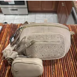 [S] STEVE MADDEN BELT BAG,BLUSH MULTI,, 193624880322 (SSM174)