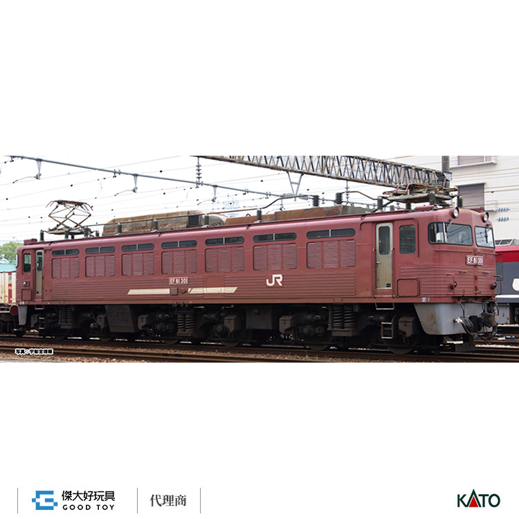 KATO 3067-A 電氣機關車EF81 300番台JR貨物更新車(玫瑰粉) (Hobby Cen...