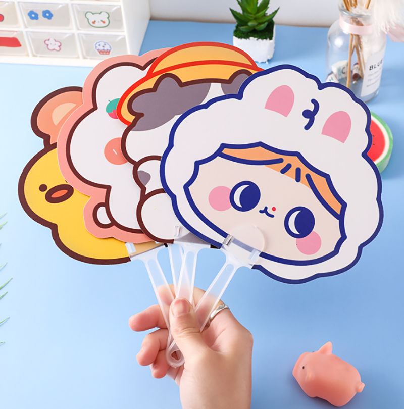 卡通動物小扇子 A0572
