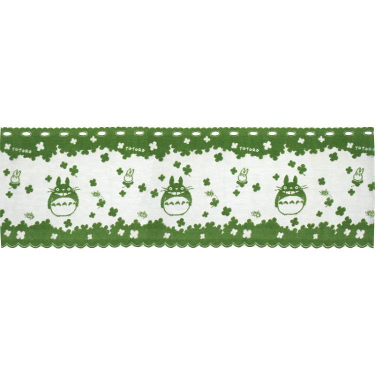 吉卜力龍貓咖啡廳窗簾 150 x 45 cm 絨面龍貓 #CM23C-9328