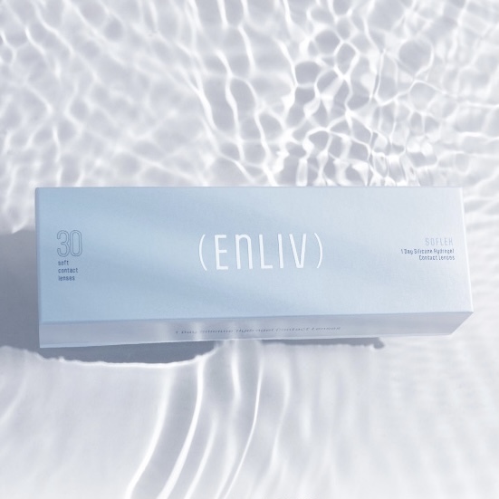 恩莉芙舒柔視矽水膠透明日拋(30片)