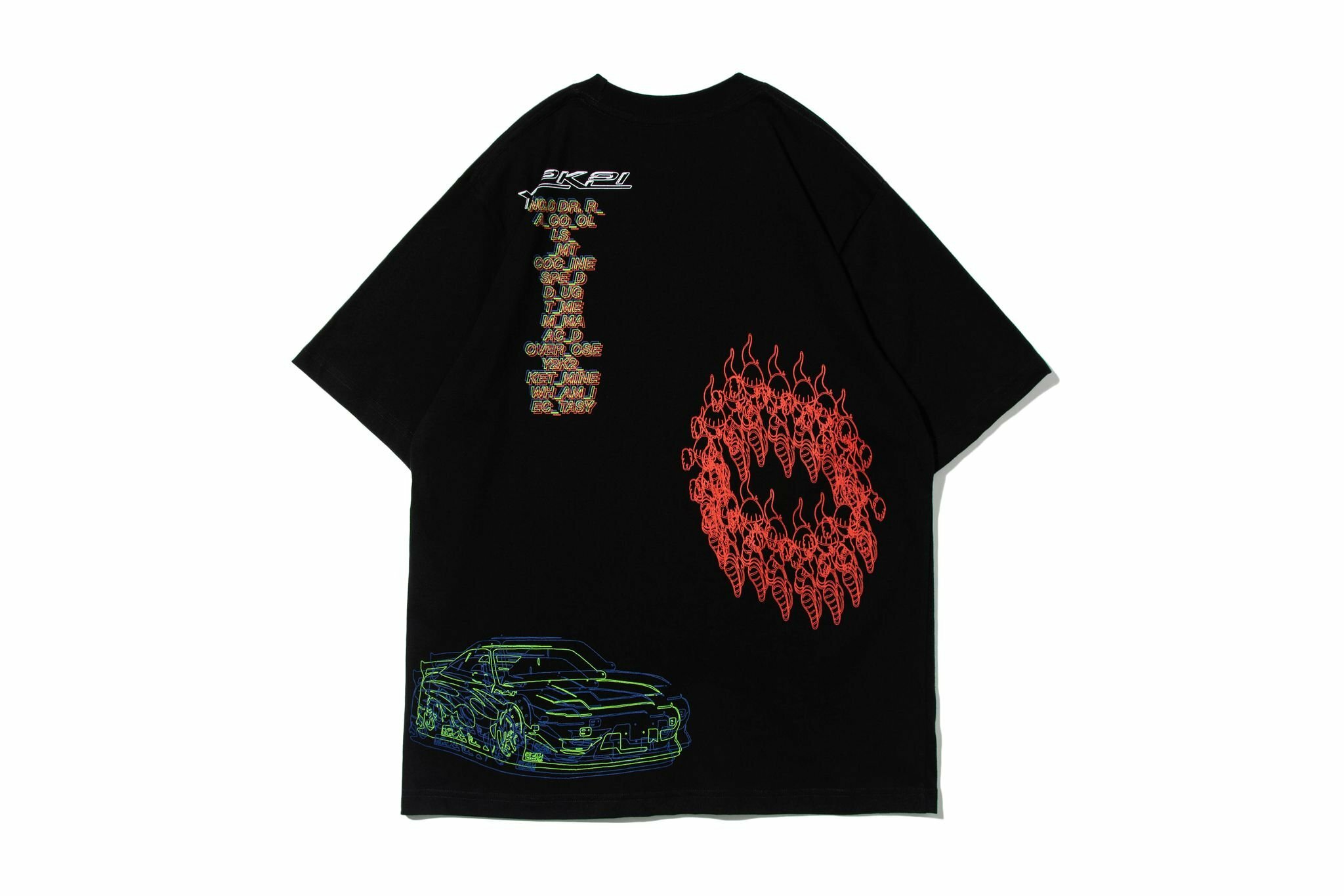 REMIX "SPEED D TEE" (Black)