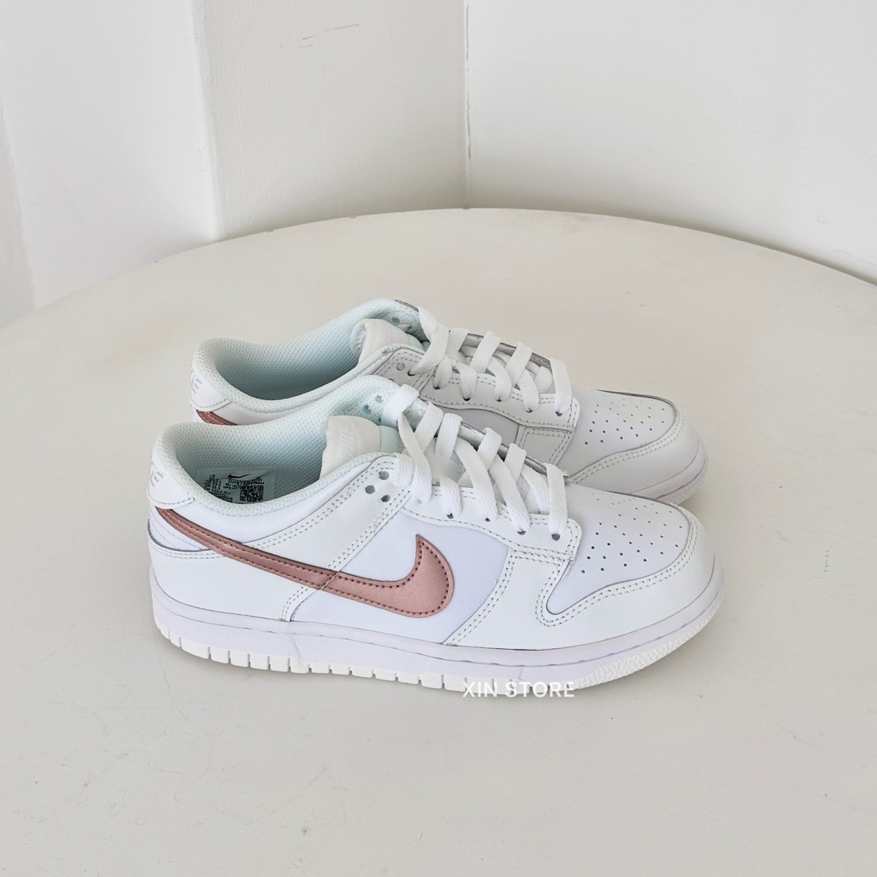 Nike Dunk Low White Pink (GS) 低筒玫瑰粉DH9765-100