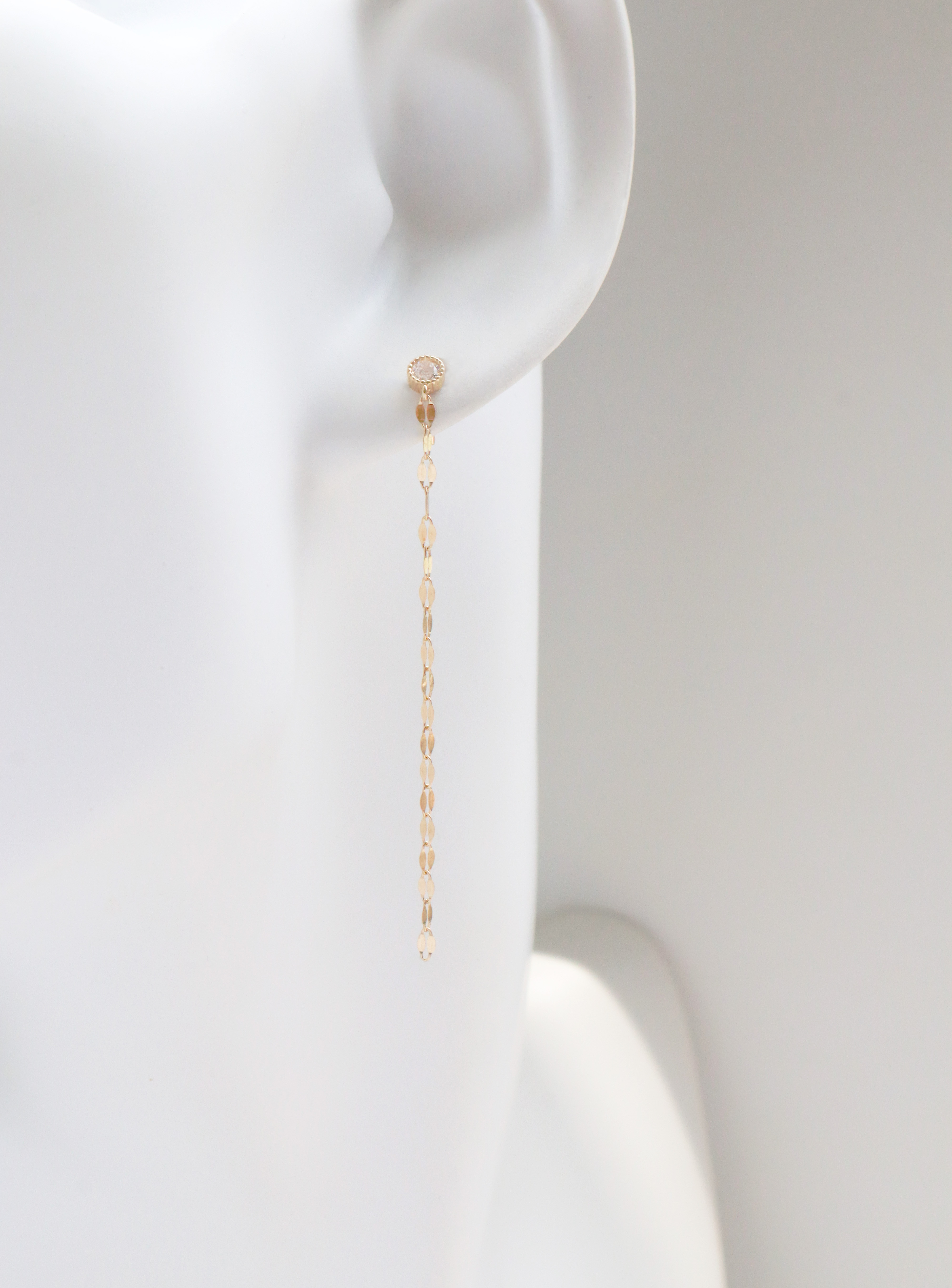 10K/微風與光耳環