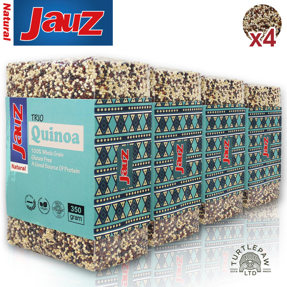 限時!【JAUZ喬斯】三色藜麥QUINOA 4包組(350公克/包)