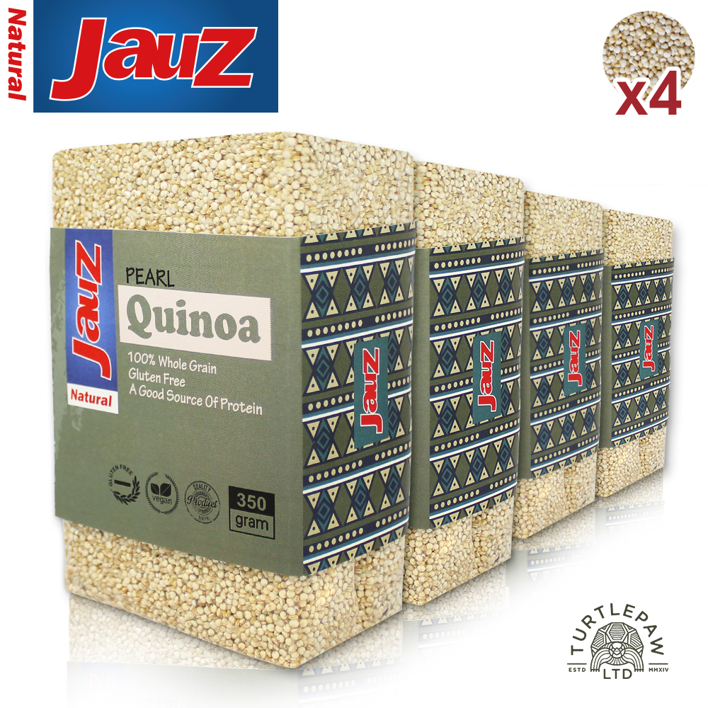【JAUZ喬斯】白藜麥QUINOA 4包組(350公克/包)/超級食物