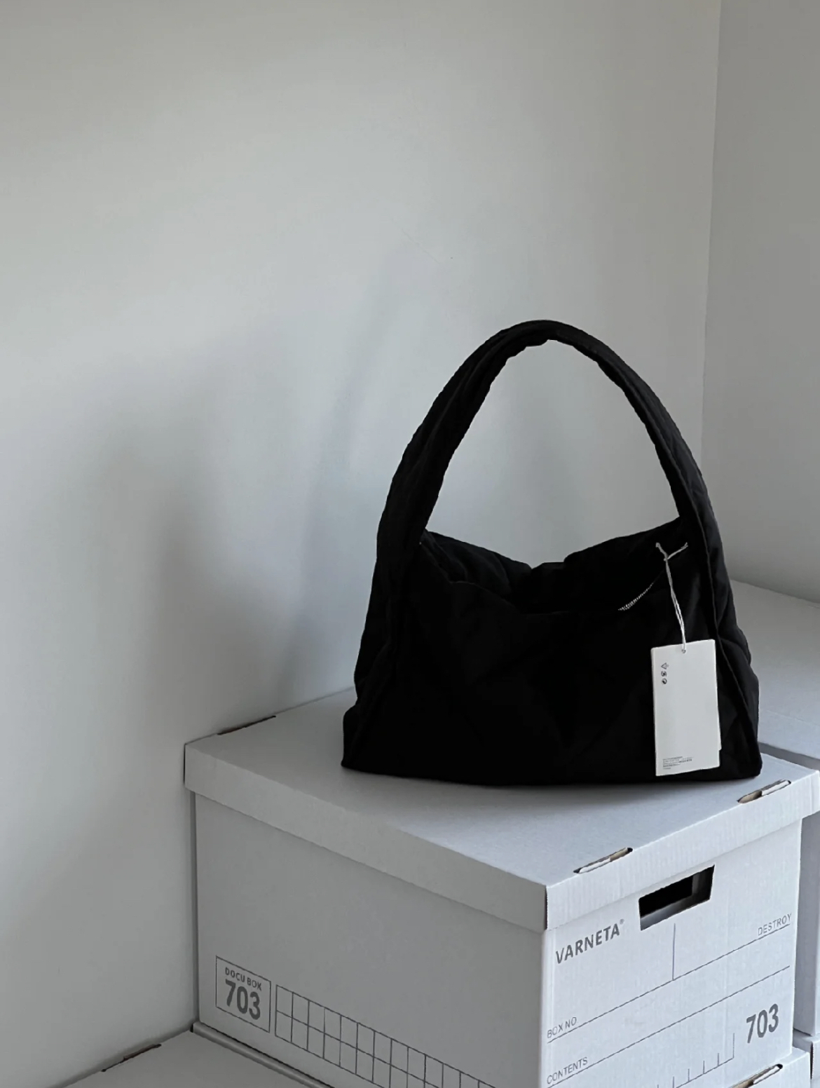 COS DIAMOND-QUILTED BAG 菱格包 黑 3款