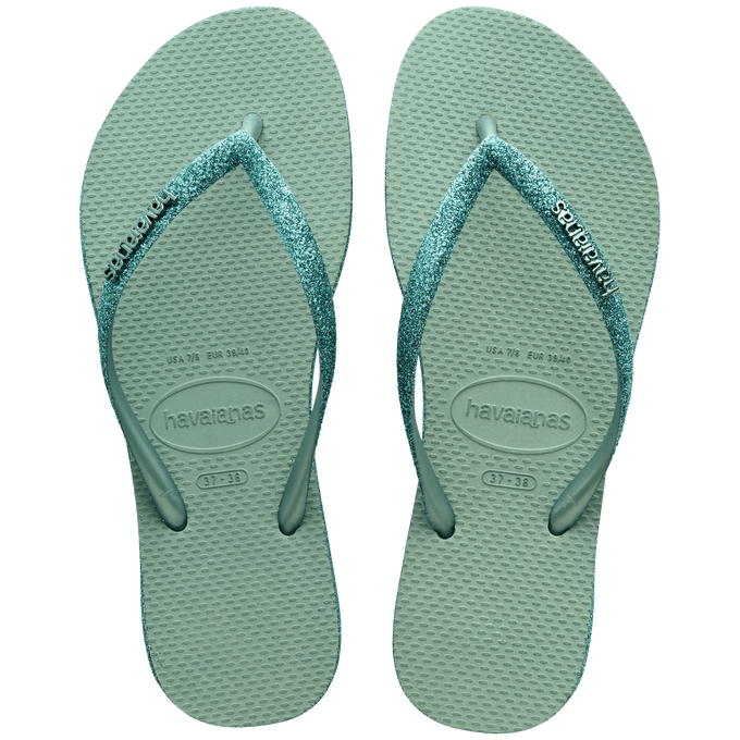 slim fit sparkle havaianas