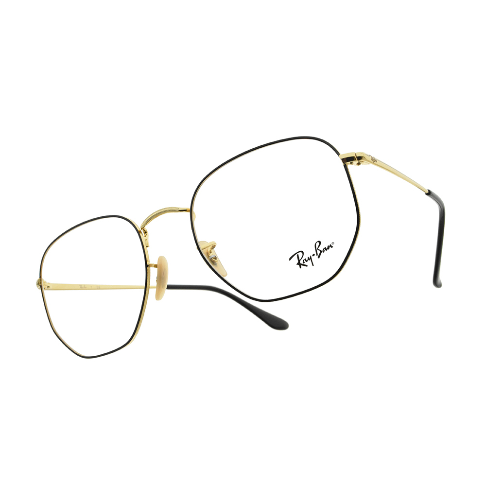 【RayBan】RB6448F 2991-56mm 邊形框光學眼鏡