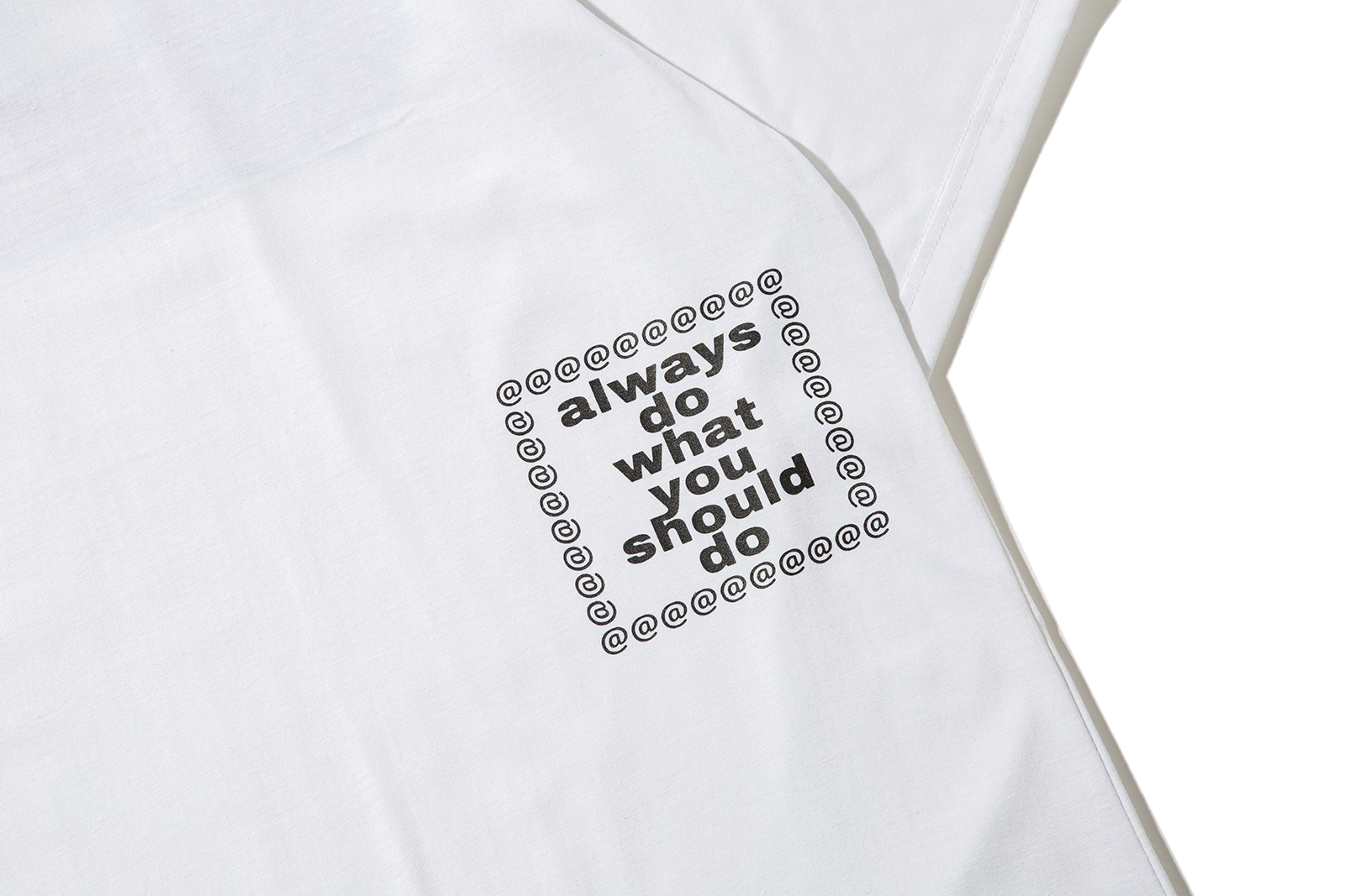 always do what you should do いっき ADWYSD Always Do What You Should Do Run T Shirt Black Size S
