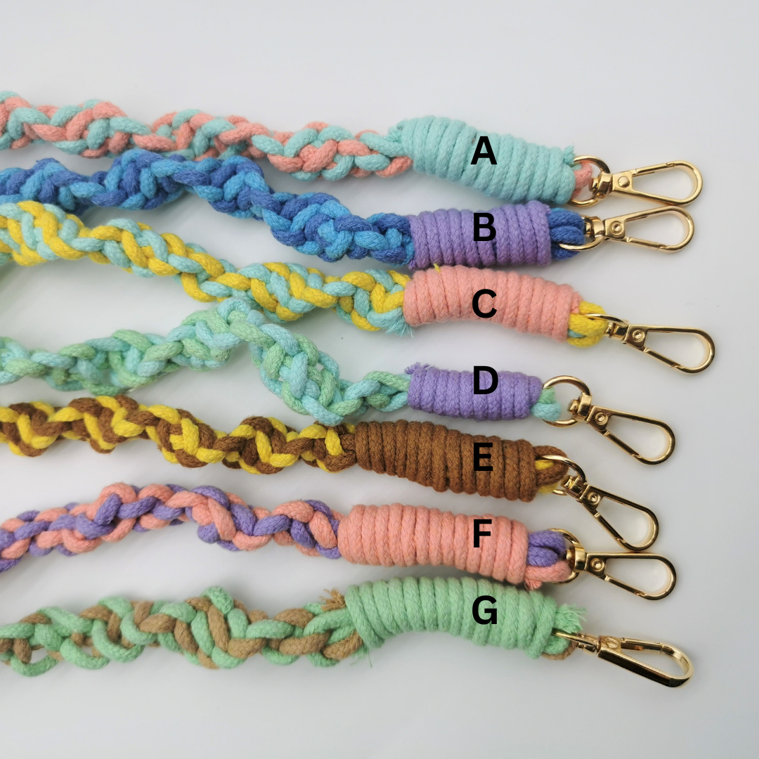 Macrame 法式編織電話繩