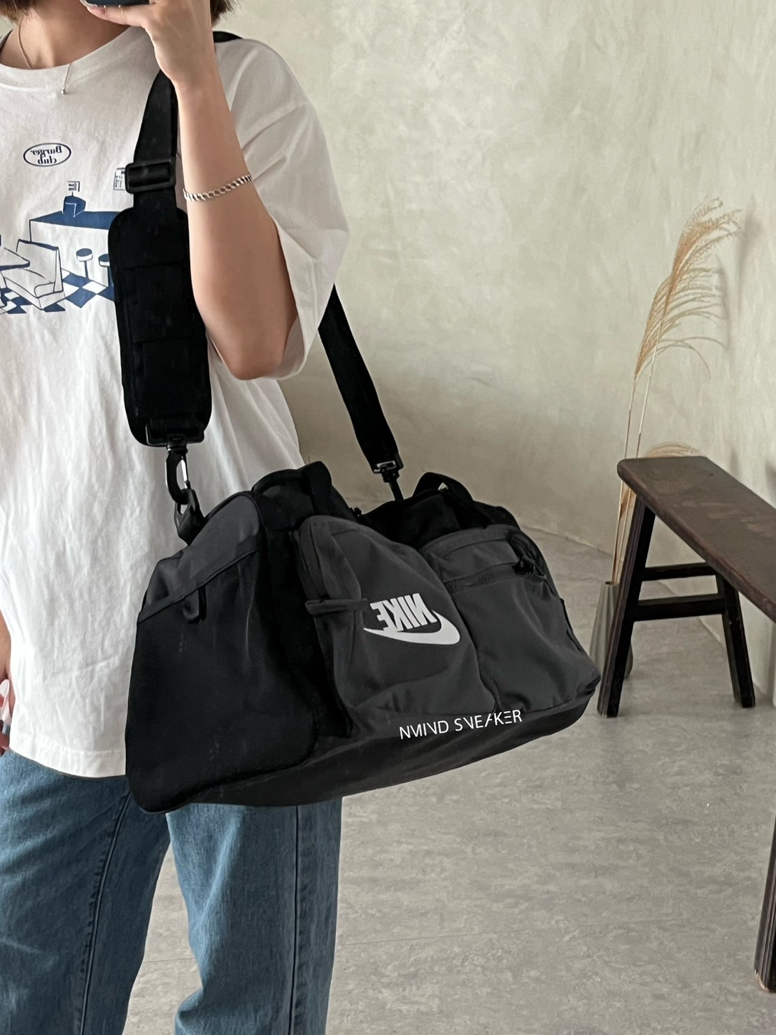 Nike Future Pro Duffle Bag 旅行袋 黑灰