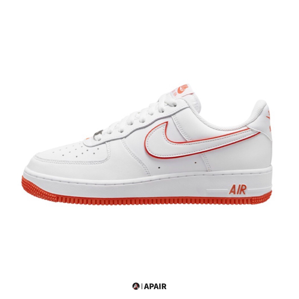 【APAIR】現貨 Nike Air Force 1 Low "White Orange" 白橘 DV0788-102