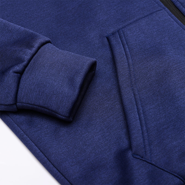 EVERLAST 外套 藍色 LOGO 連帽 刷毛 休閒外套 男 4051140480