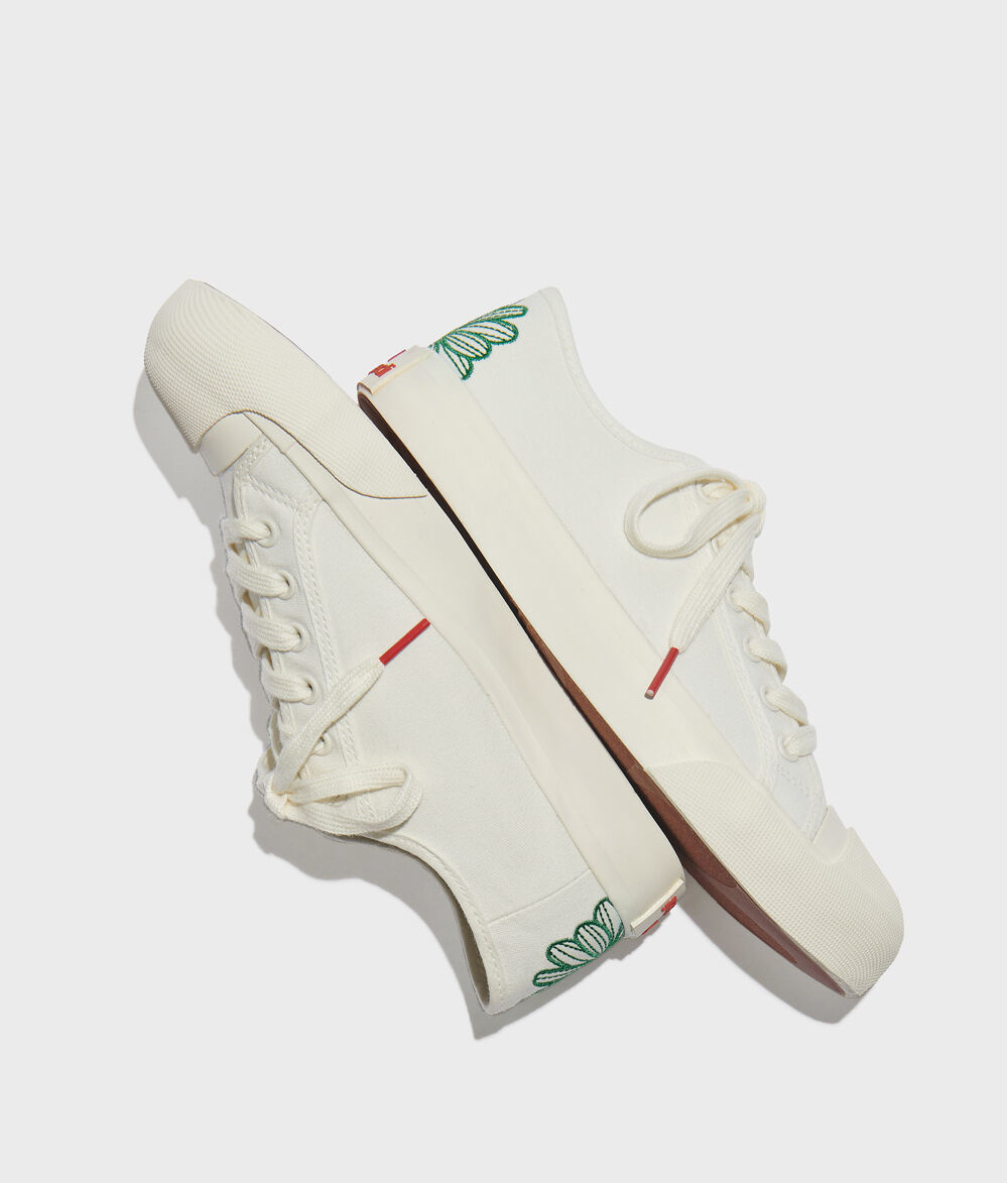 🇰🇷 MARDI MERCREDI Eclore Sneakers 小雛菊刺繡布鞋 (限時勁減!)