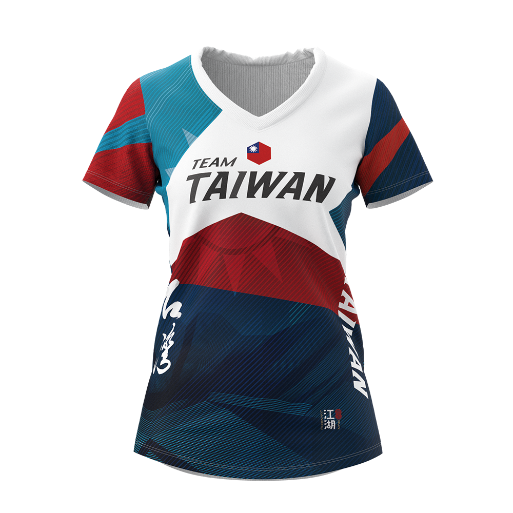 江湖跑堂《台灣加油》運動跑服 | 女版