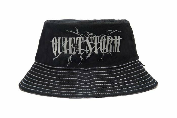 REMIX "PRETTYNICE Bad Weather Reflective Bucket Hat" (Black)