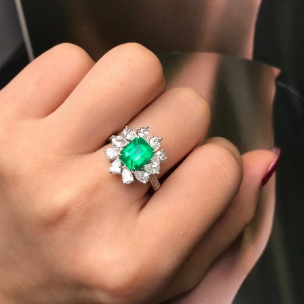 2.57ct GRS哥倫比亞祖母綠戒指